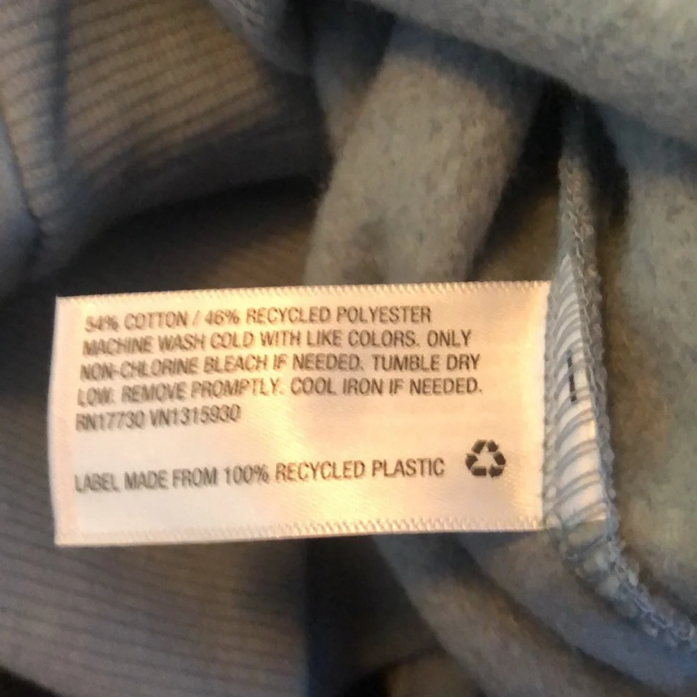 Wild Fable Cropped Crewneck Sweatshirt Ribbed Hem -XL - Picture 8 of 8